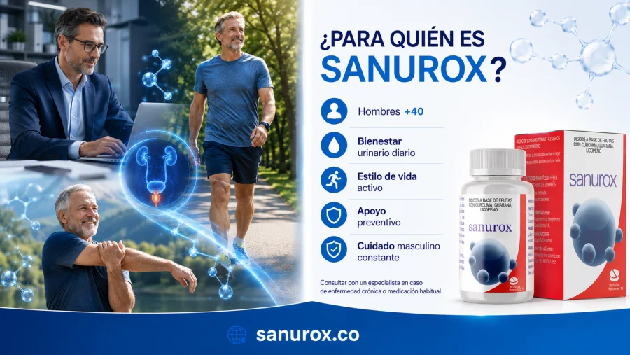 Sanurox — para quién son las cápsulas